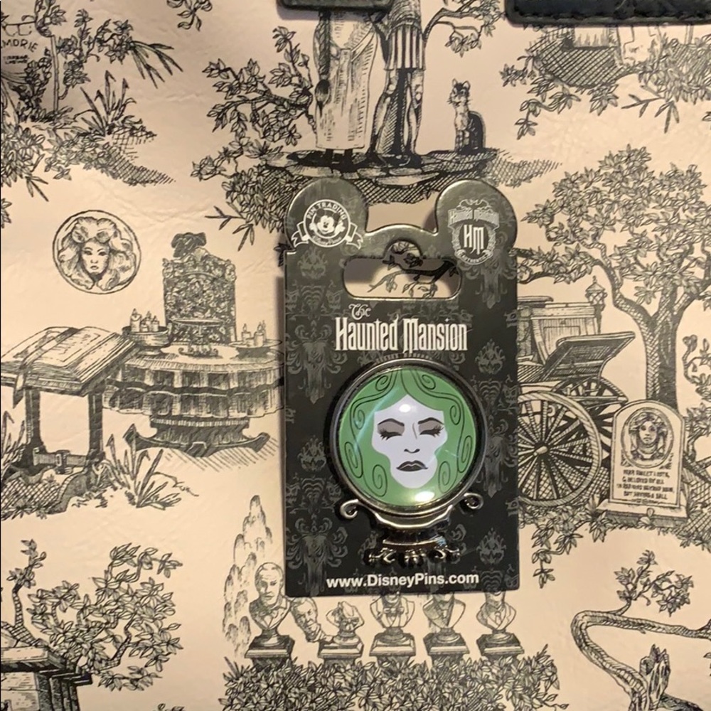 Haunted Mansion Madam Leota Crystal Ball Pin